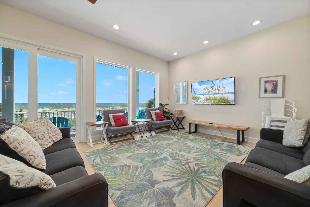 New Gulf Front With Game Room Family Friendly! Gulf Breeze Exterior photo